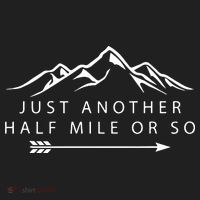 Just Another Half Mile or So Hiking Camping Adventure Gift Beanie thumb 2