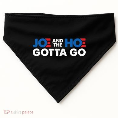 Joe And Hoe Gotta Go USA-Made Doggie Bandana