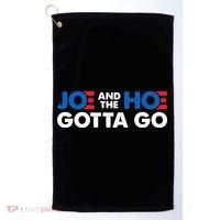 Joe And Hoe Gotta Go Golf Towel thumb 0
