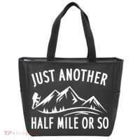 Just Another Half Mile Or So Funny Hiking Tote Bag thumb 0