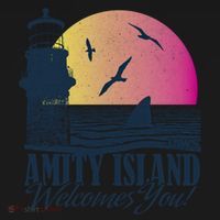 Jaws Amity Island Welcomes You Sunset Great Gift Pajama Set thumb 2
