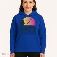 Jaws Amity Island Welcomes You Sunset Great Gift Hoodie thumb 5