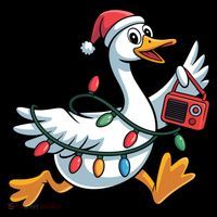 Just A Jolly Goose Christmas Coffee Mug thumb 5