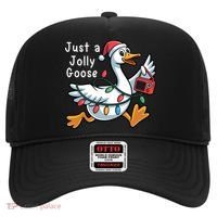 Just A Jolly Goose Christmas Hat thumb 0