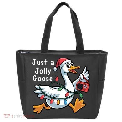 Just A Jolly Goose Christmas Tote Bag