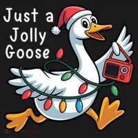 Just A Jolly Goose Christmas Tote Bag thumb 4