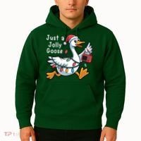 Just A Jolly Goose Christmas Hoodie thumb 2