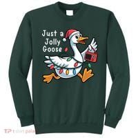 Just A Jolly Goose Christmas Sweatshirt thumb 0