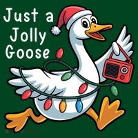 Just A Jolly Goose Christmas Sweatshirt thumb 3