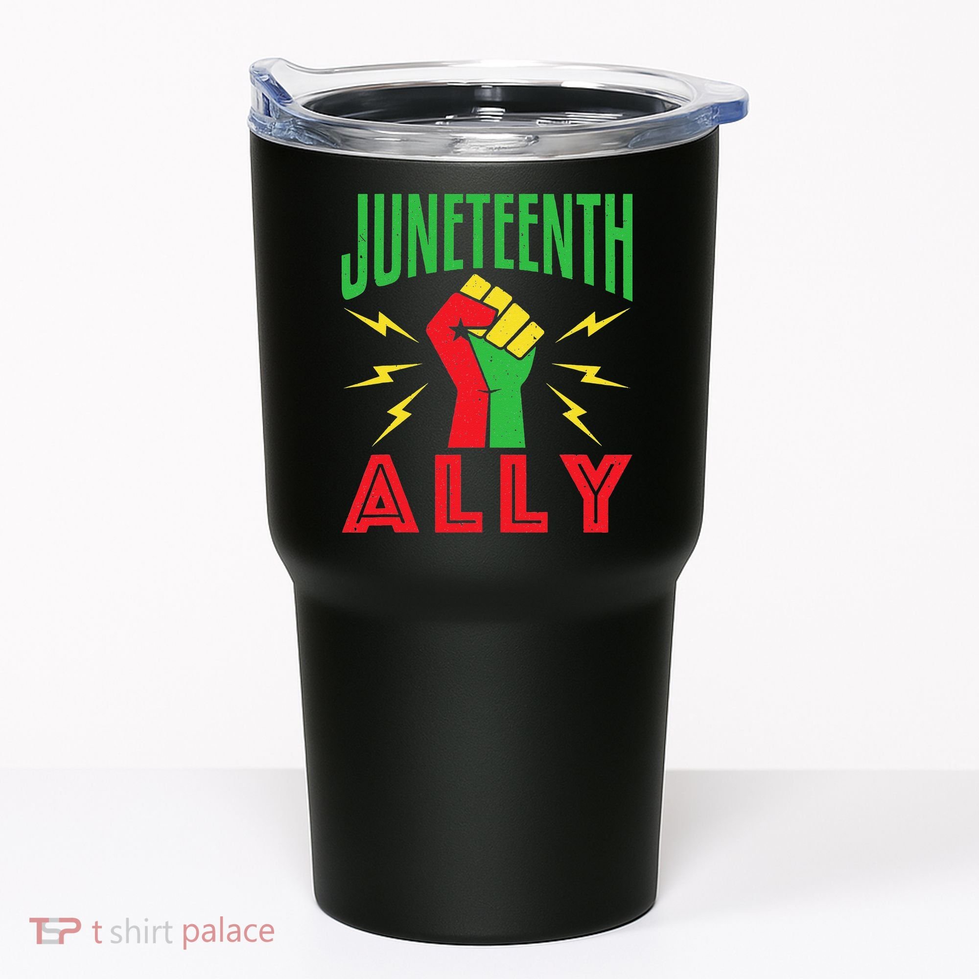 Juneteenth Ally June 19 Support Protest Pride Fist Tumbler