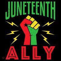 Juneteenth Ally June 19 Support Protest Pride Fist Baby Bodysuit thumb 2