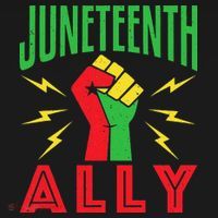 Juneteenth Ally June 19 Support Protest Pride Fist Tote Bag thumb 4