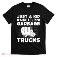 Just A Kid Who Loves Garbage Trucks Graphic T-Shirt thumb 0