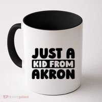 Just A K.I.D From Akron American Resident Usa Us City Coffee Mug thumb 0