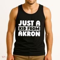 Just A K.I.D From Akron American Resident Usa Us City Tank Top thumb 3
