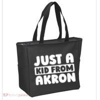 Just A K.I.D From Akron American Resident Usa Us City Tote Bag thumb 2