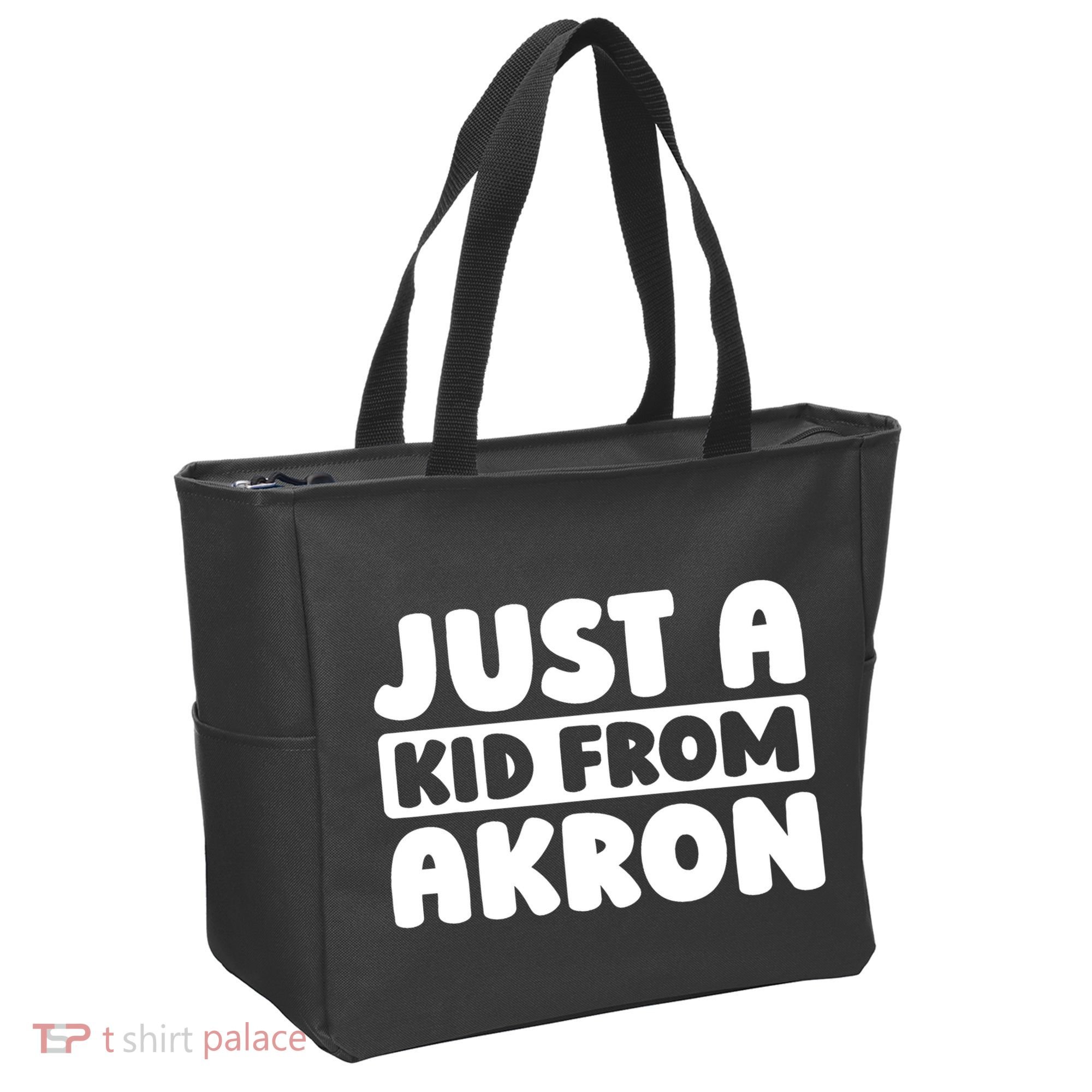 Just A K.I.D From Akron American Resident Usa Us City Tote Bag