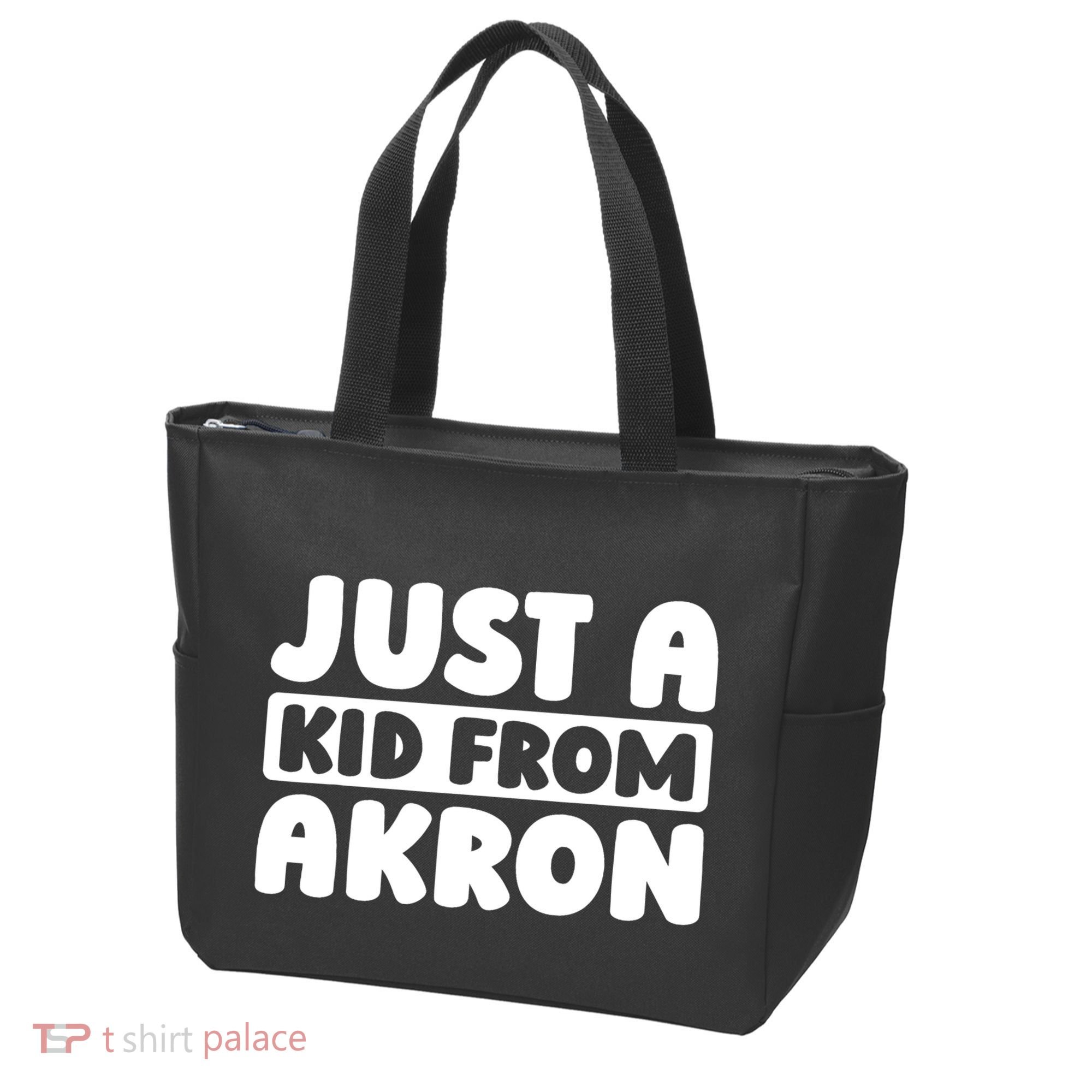 Just A K.I.D From Akron American Resident Usa Us City Tote Bag