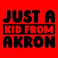 Just A K.I.D From Akron American Resident Usa Us City Santa Hat thumb 1