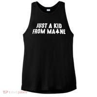 Just A Kids From Maine Ladies PosiCharge Tri-Blend Wicking Tank thumb 0