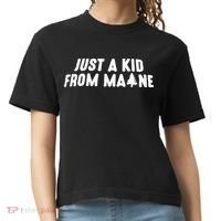 Just A Kids From Maine Comfort Colors Boxy T-Shirt thumb 0
