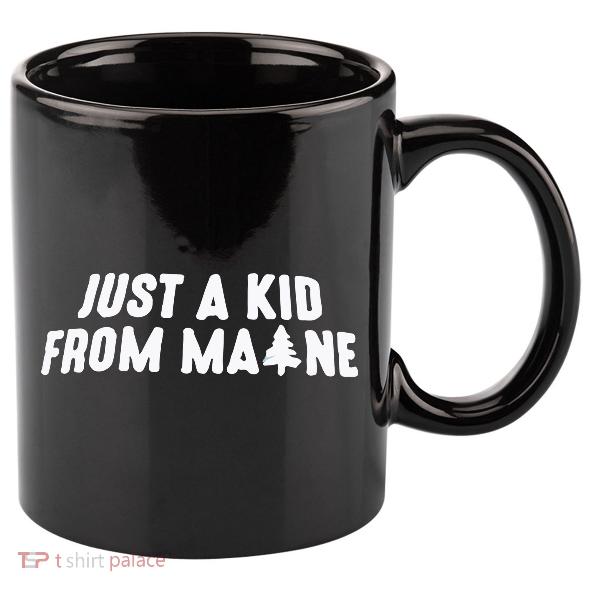 Just A Kids From Maine 11oz C Handle Ceramic Mug