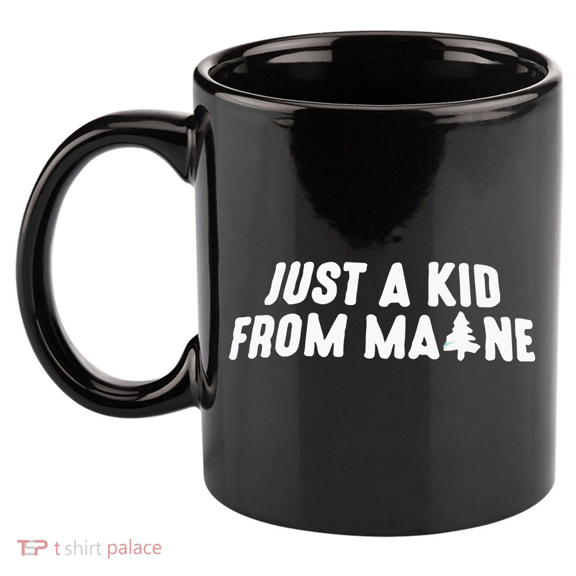 Just A Kids From Maine 11oz C Handle Ceramic Mug