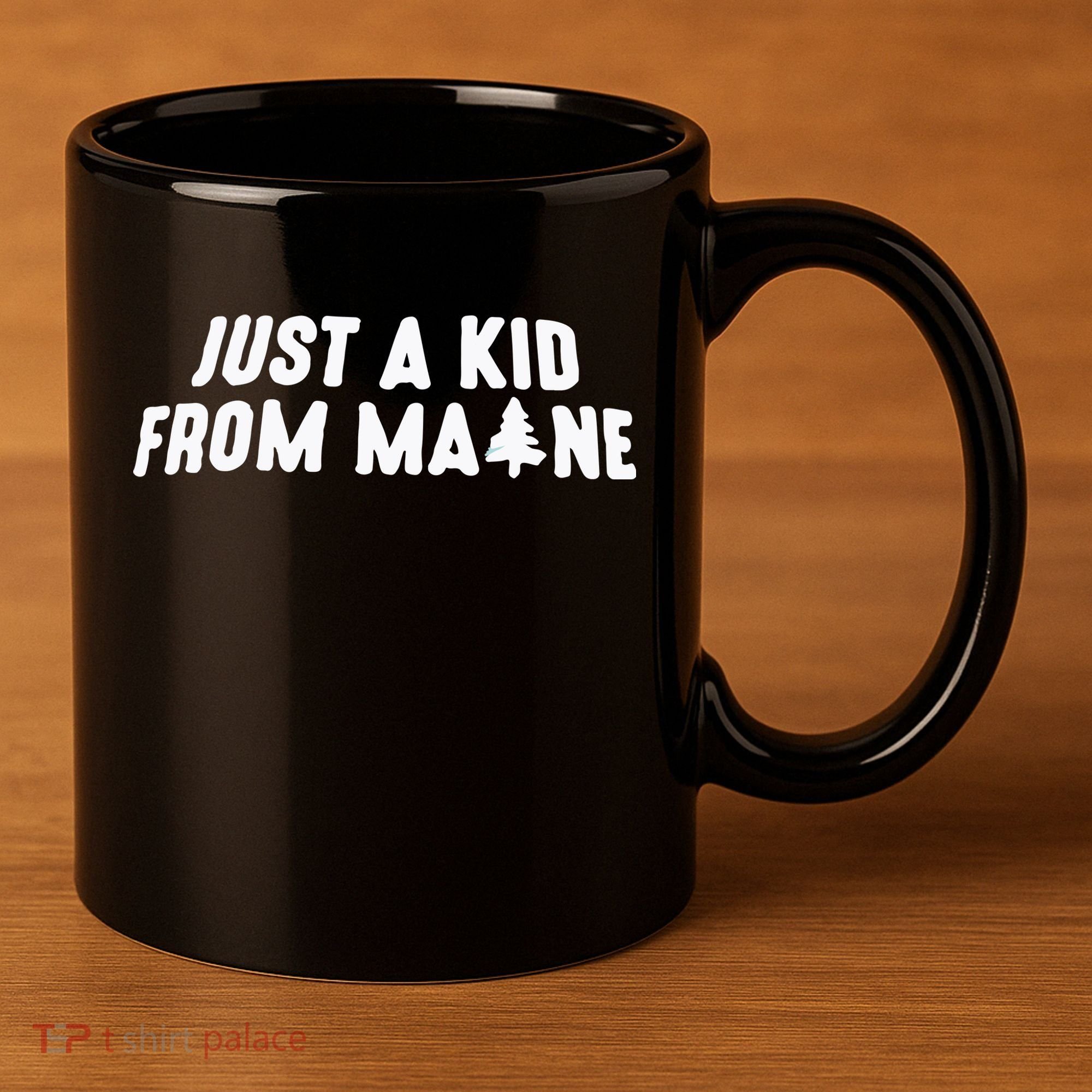Just A Kids From Maine 11oz C Handle Ceramic Mug