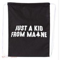 Just A Kids From Maine Drawstring Bag thumb 0