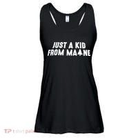 Just A Kids From Maine Ladies Essential Flowy Tank thumb 0