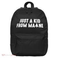 Just A Kids From Maine 16 in Basic Backpack thumb 0
