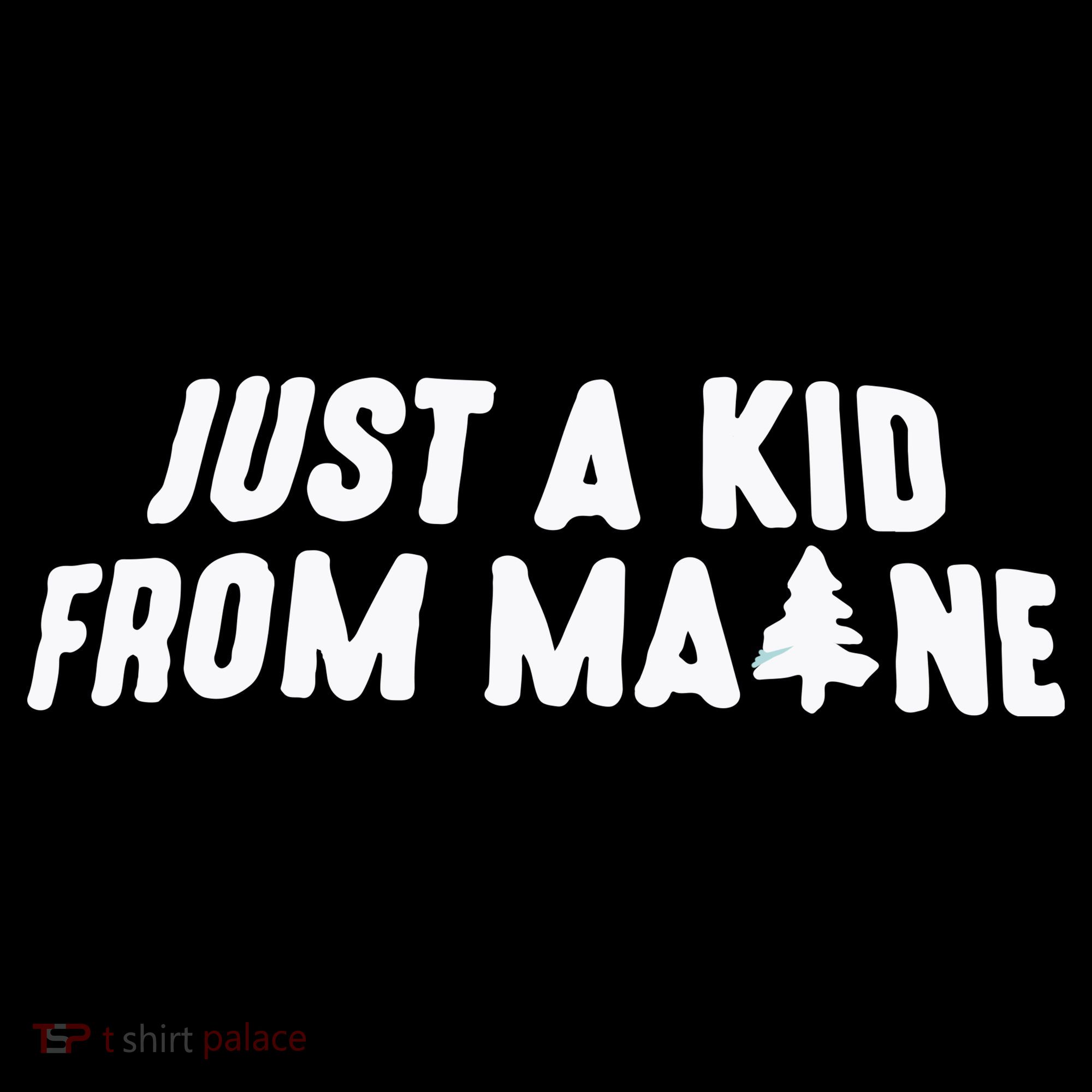 Just A Kids From Maine Tall Long Sleeve Shirt