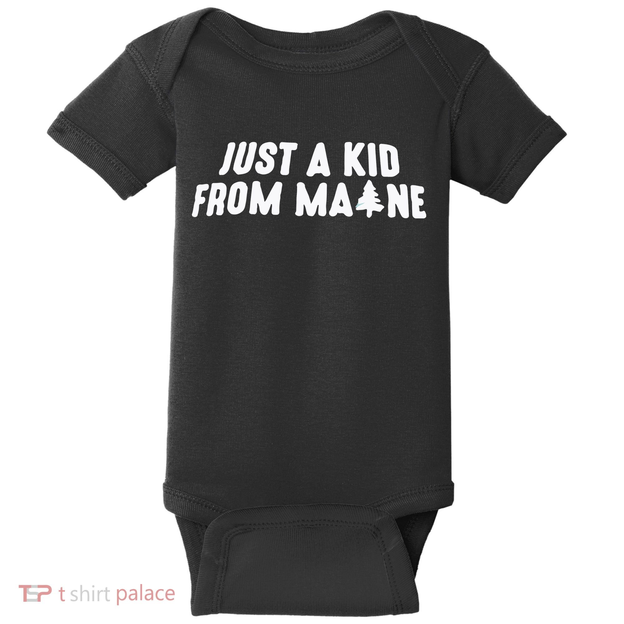 Just A Kids From Maine Baby Bodysuit