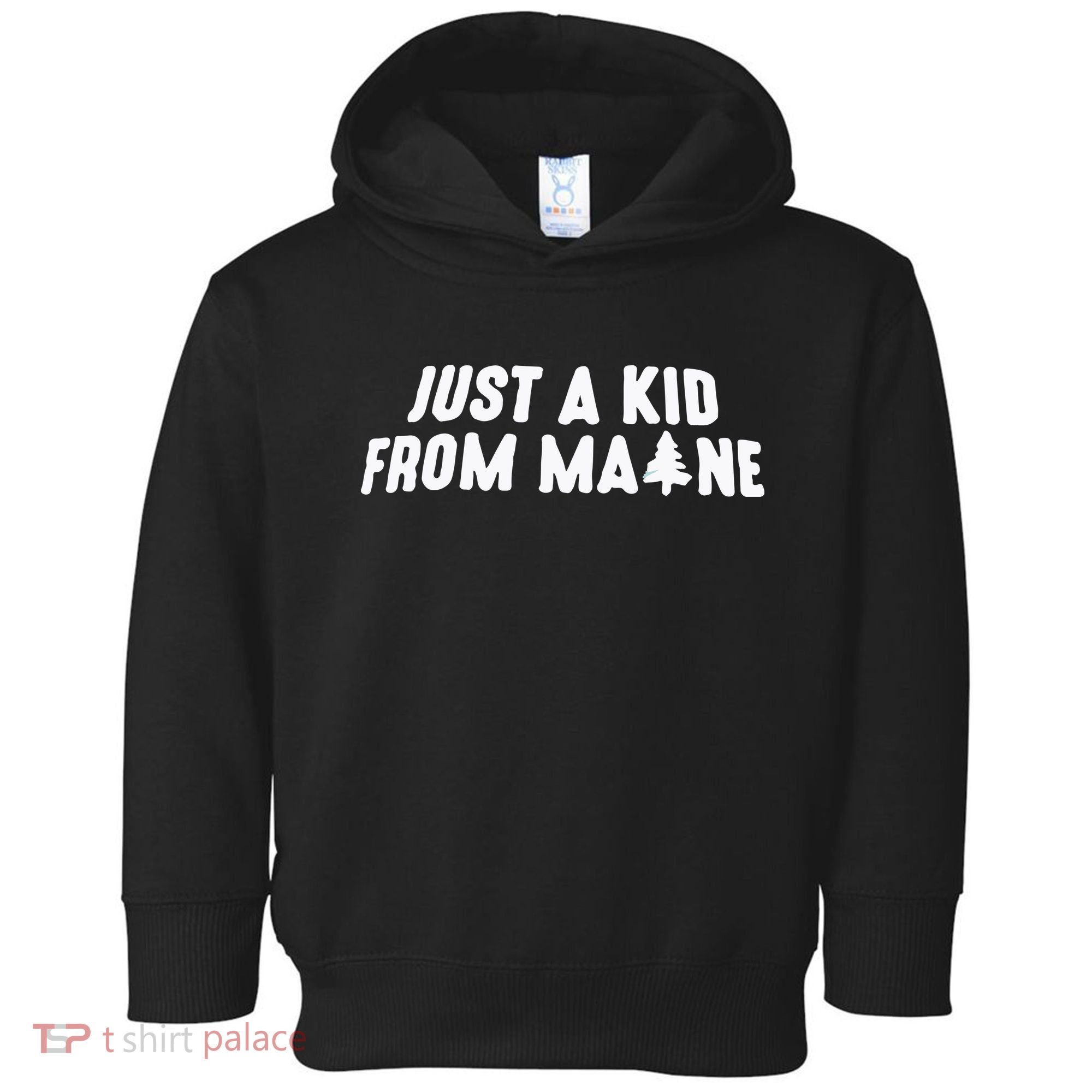 Just A Kids From Maine Toddler Hoodie