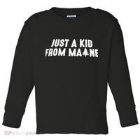 Just A Kids From Maine Toddler Long Sleeve Shirt thumb 0