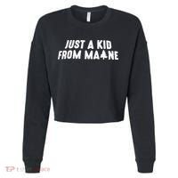 Just A Kids From Maine Cropped Pullover Crew thumb 0