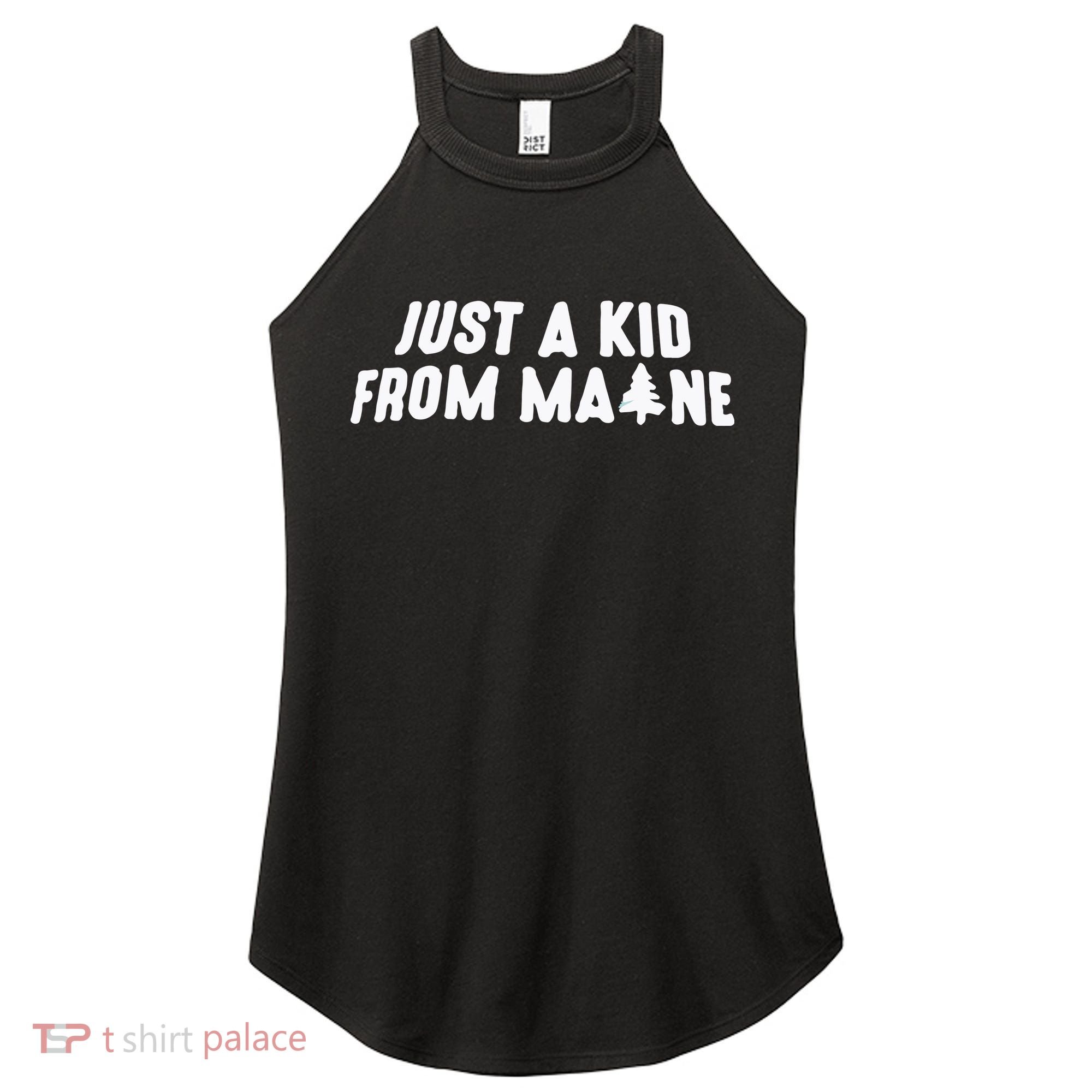 Just A Kids From Maine Women's Perfect Tri Rocker Tank