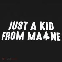 Just A Kids From Maine Kids Sweatshirt thumb 2