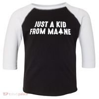 Just A Kids From Maine Toddler Fine Jersey T-Shirt thumb 0
