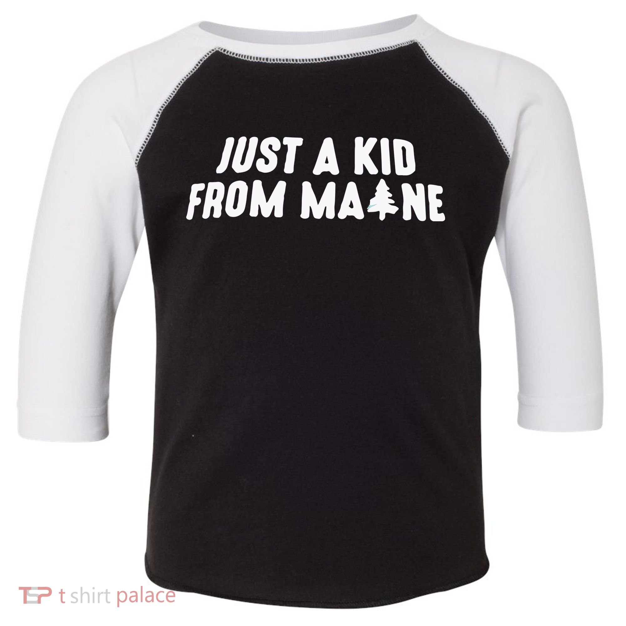 Just A Kids From Maine Toddler Fine Jersey T-Shirt