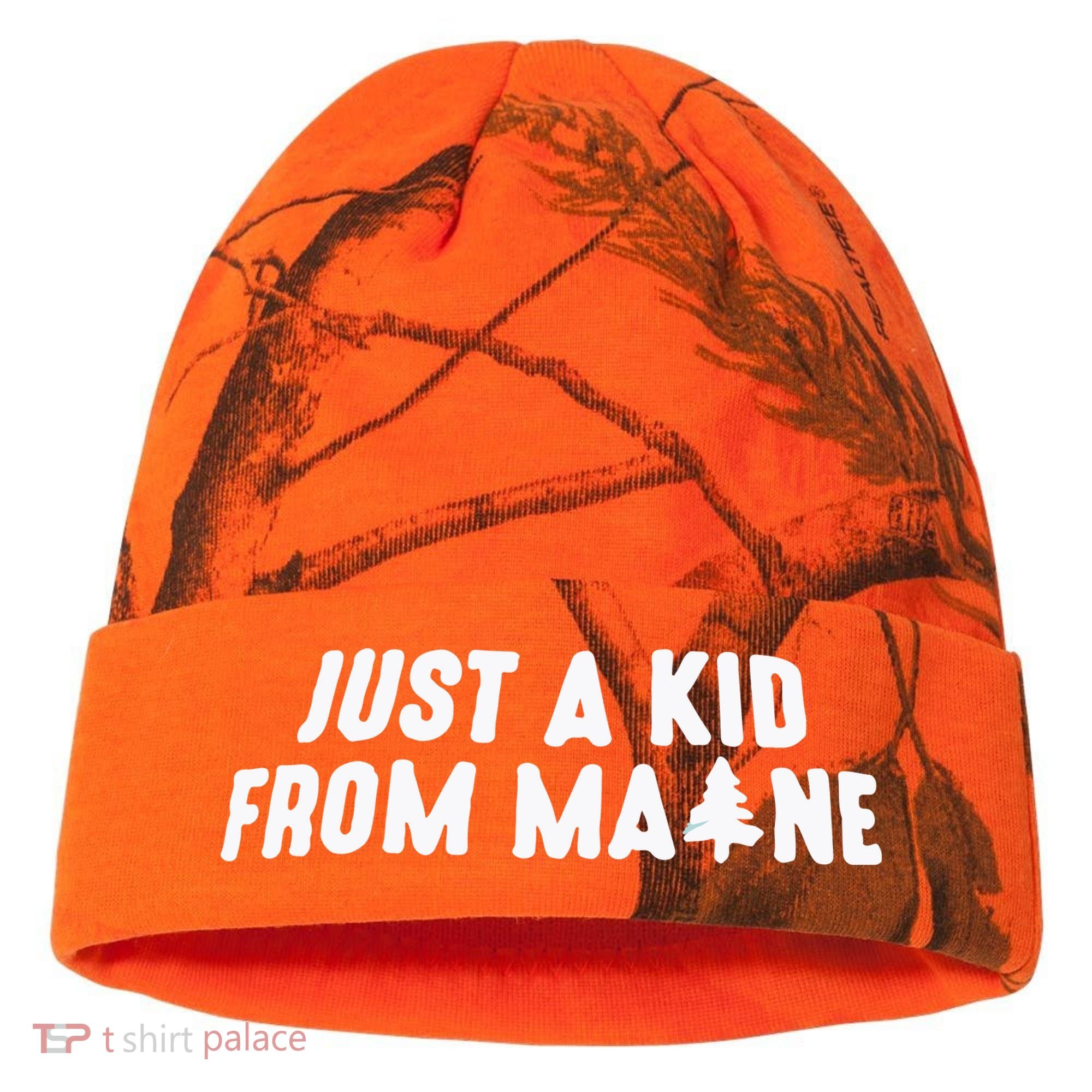 Just A Kids From Maine Kati Licensed 12" Camo Cuffed Beanie