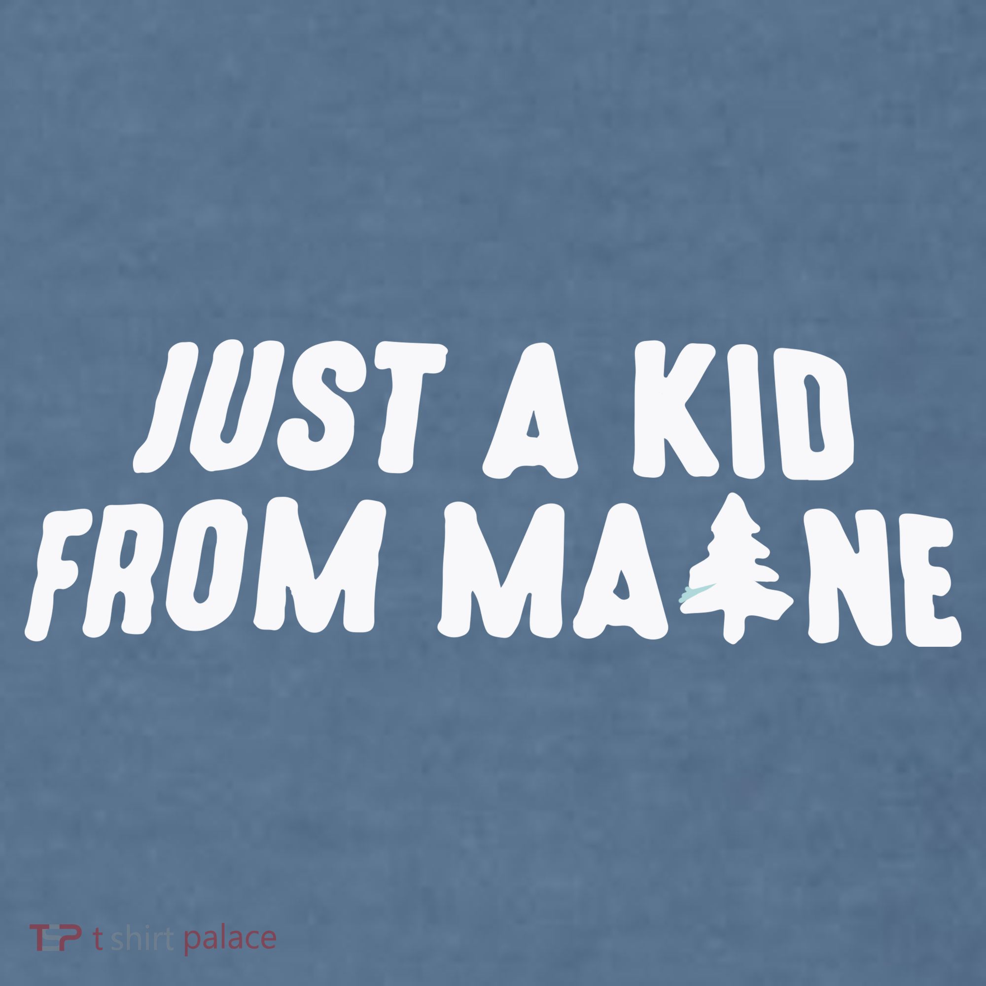 Just A Kids From Maine Comfort Colors Garment-Dyed Hooded Sweatshirt