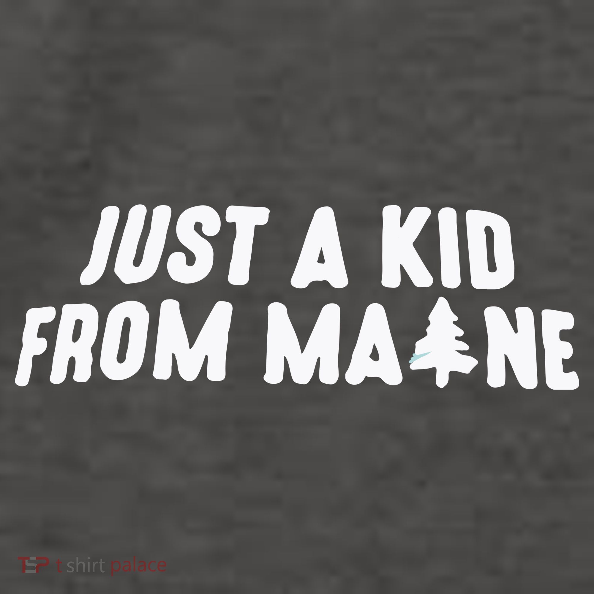Just A Kids From Maine Vector Backpack