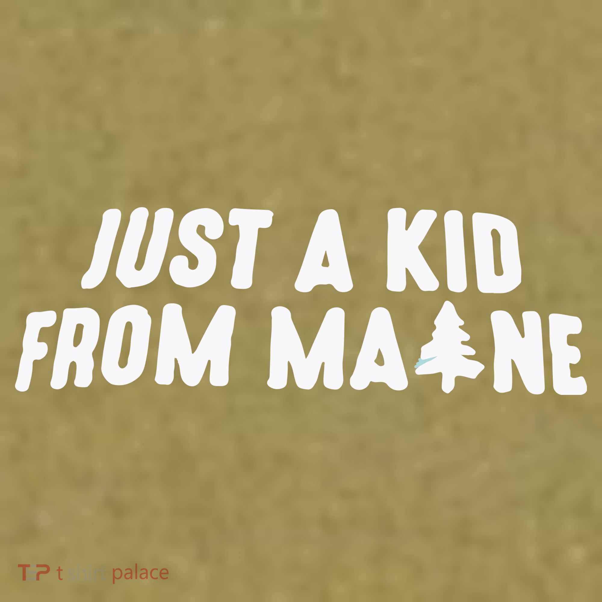 Just A Kids From Maine Garment-Dyed Women's Muscle Tee