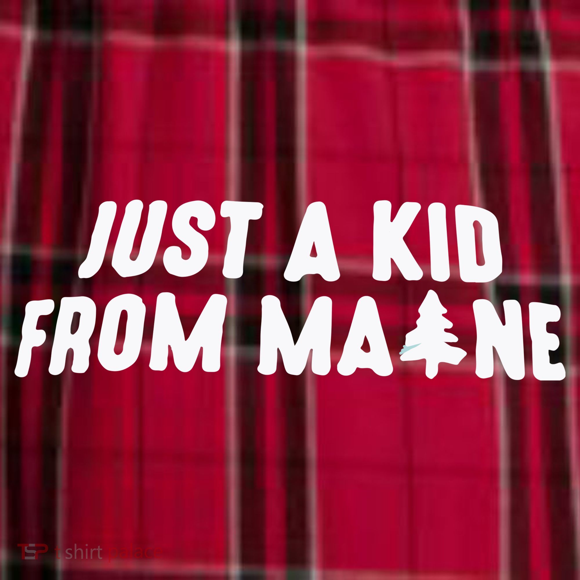 Just A Kids From Maine Men's Flannel Plaid Pajama Pants