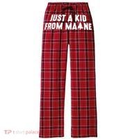 Just A Kids From Maine Women's Flannel Plaid Pajama Pants thumb 0