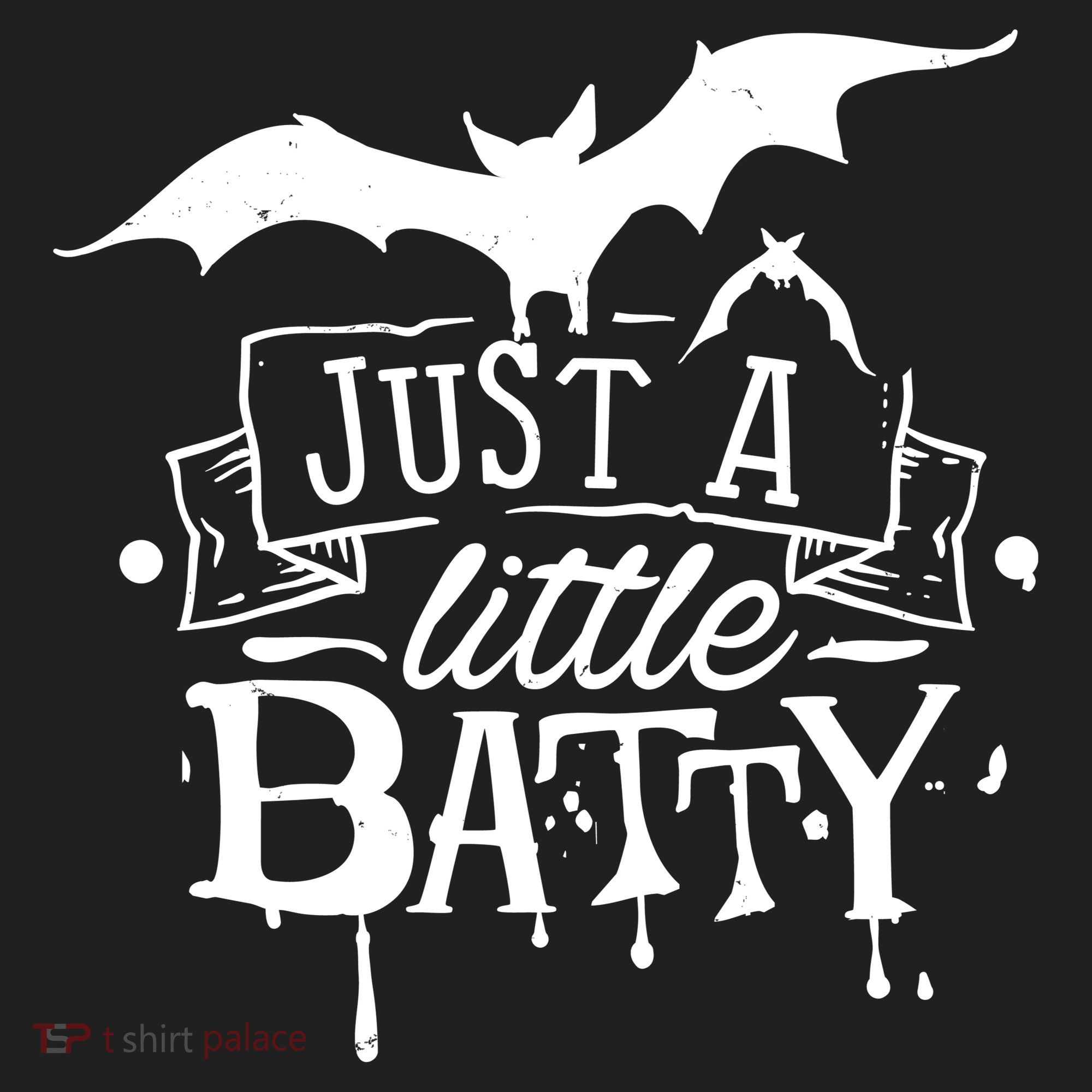 Just A Little Batty Funny Halloween Beanie