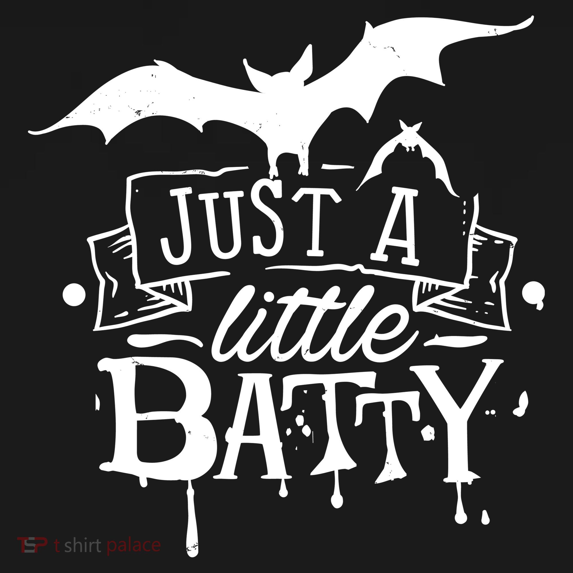 Just A Little Batty Funny Halloween Women's Tank Top
