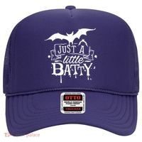 Just A Little Batty Funny Halloween Hat thumb 0