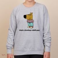 Just A Lowkey Chill Guy Women's Sweatshirt thumb 0